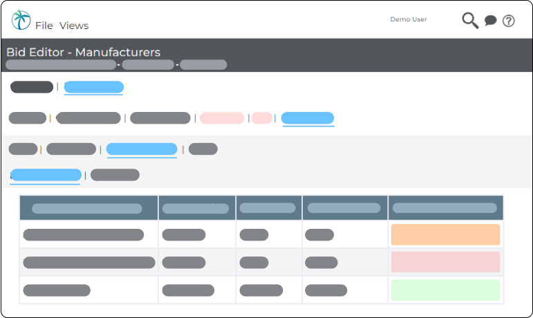 Bid Editor